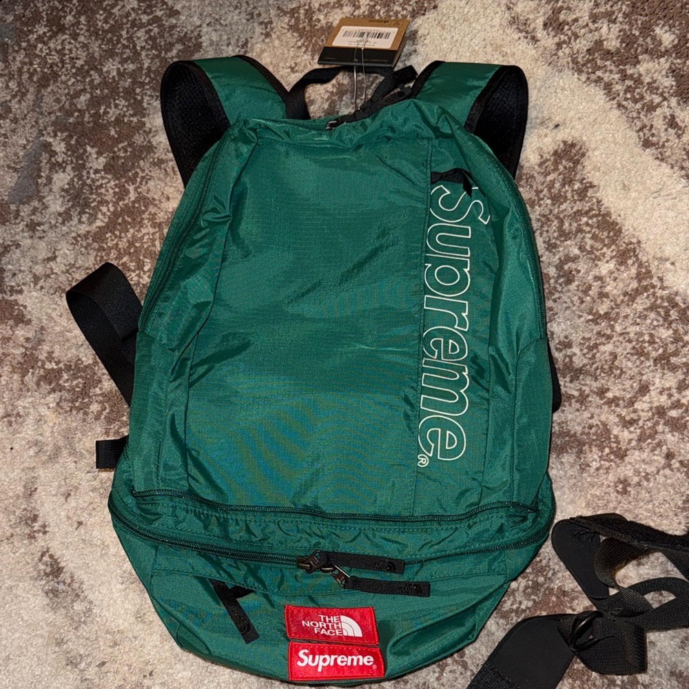 The North Face x Supreme Teal Backpack